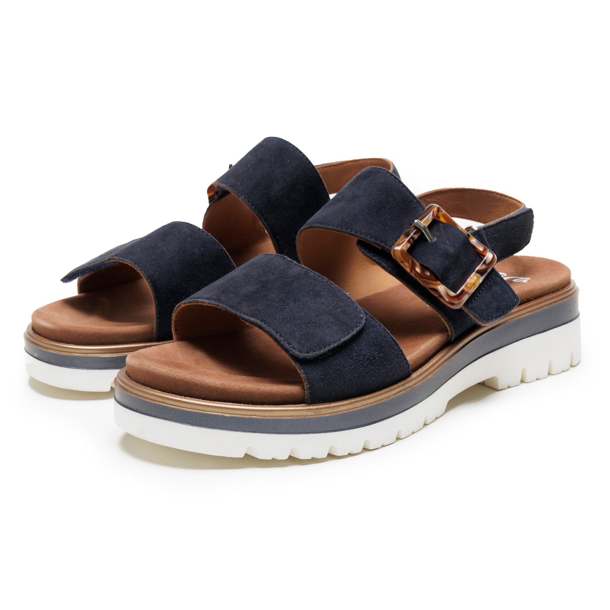 MALAGA サンダル ネイビー