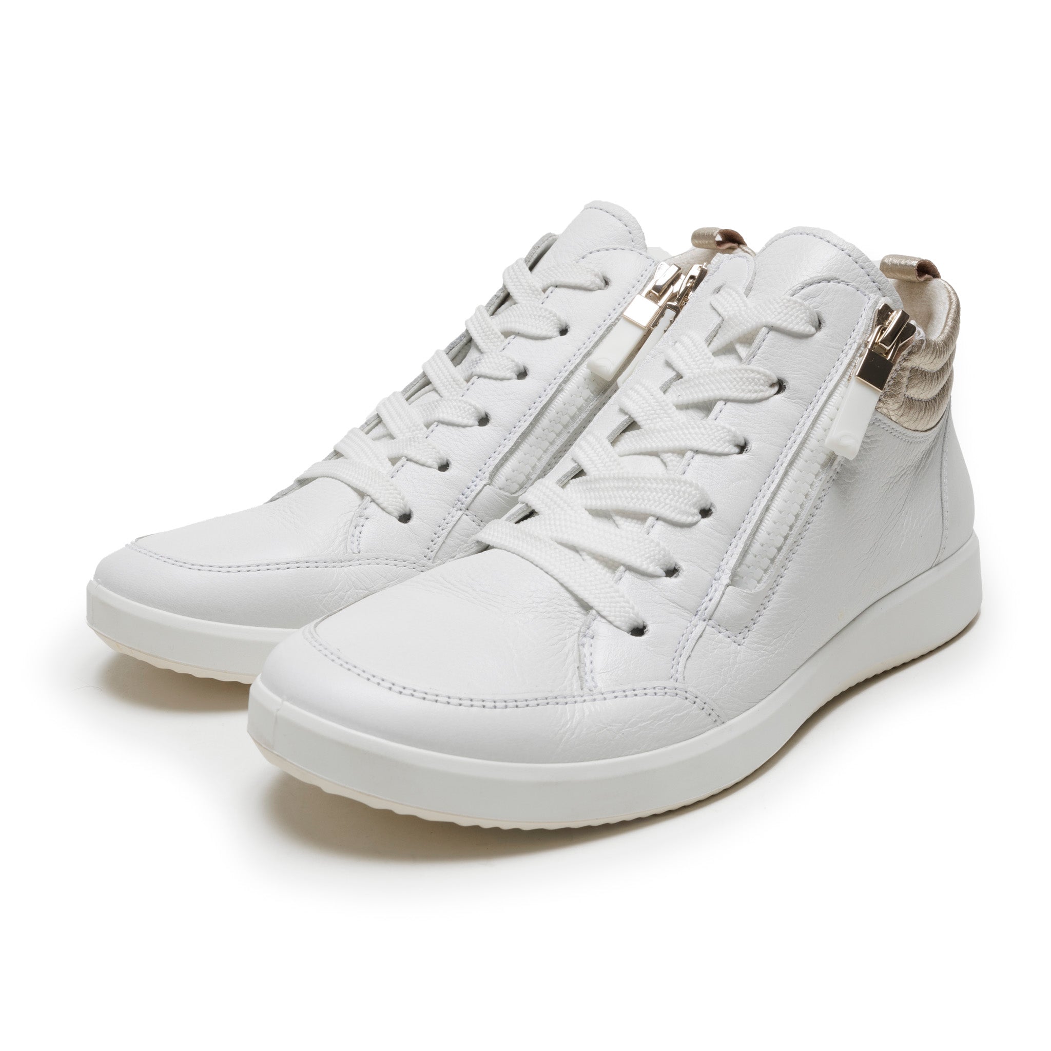 ROMA ハイカットスニーカー 白スニーカー