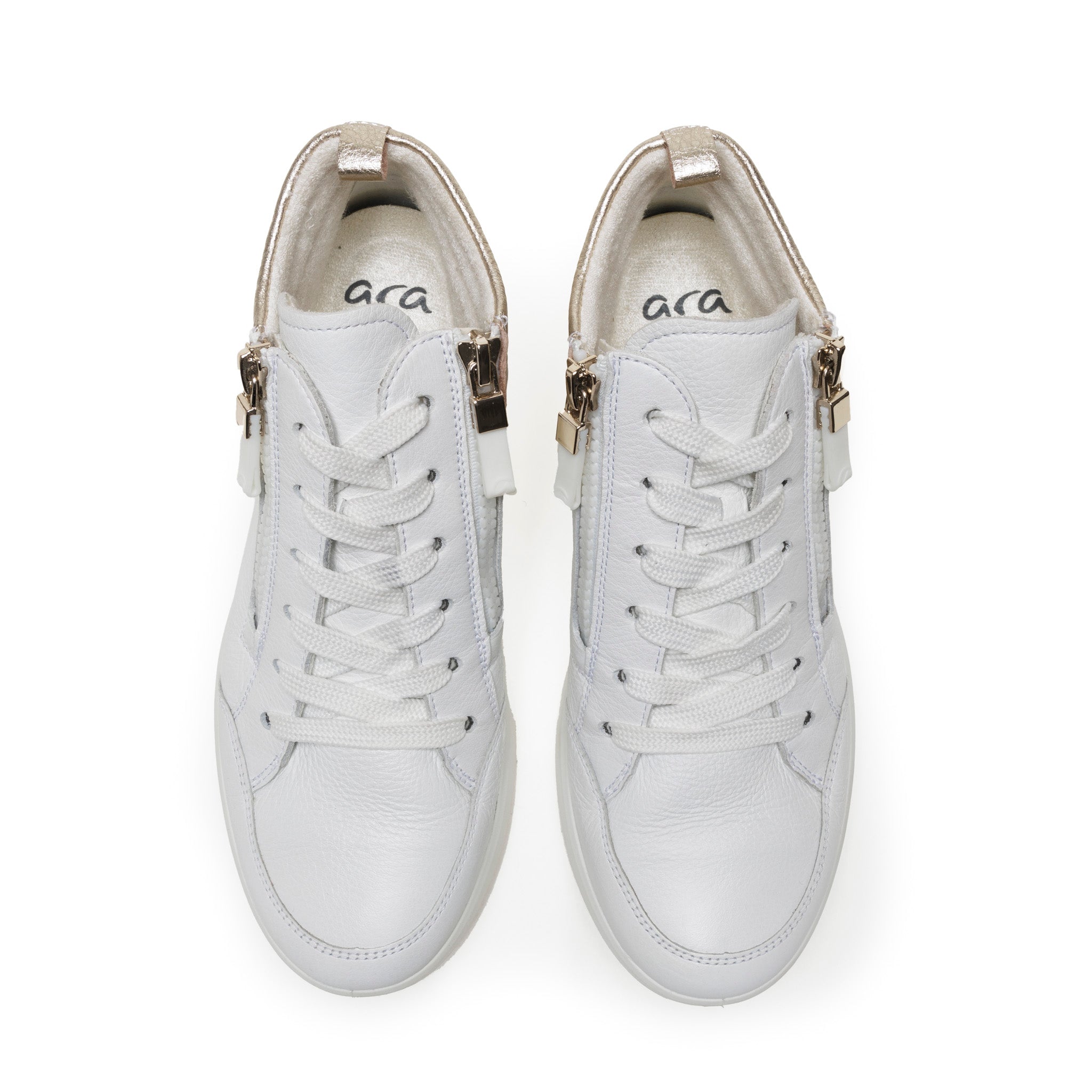 ROMA ハイカットスニーカー 白スニーカー