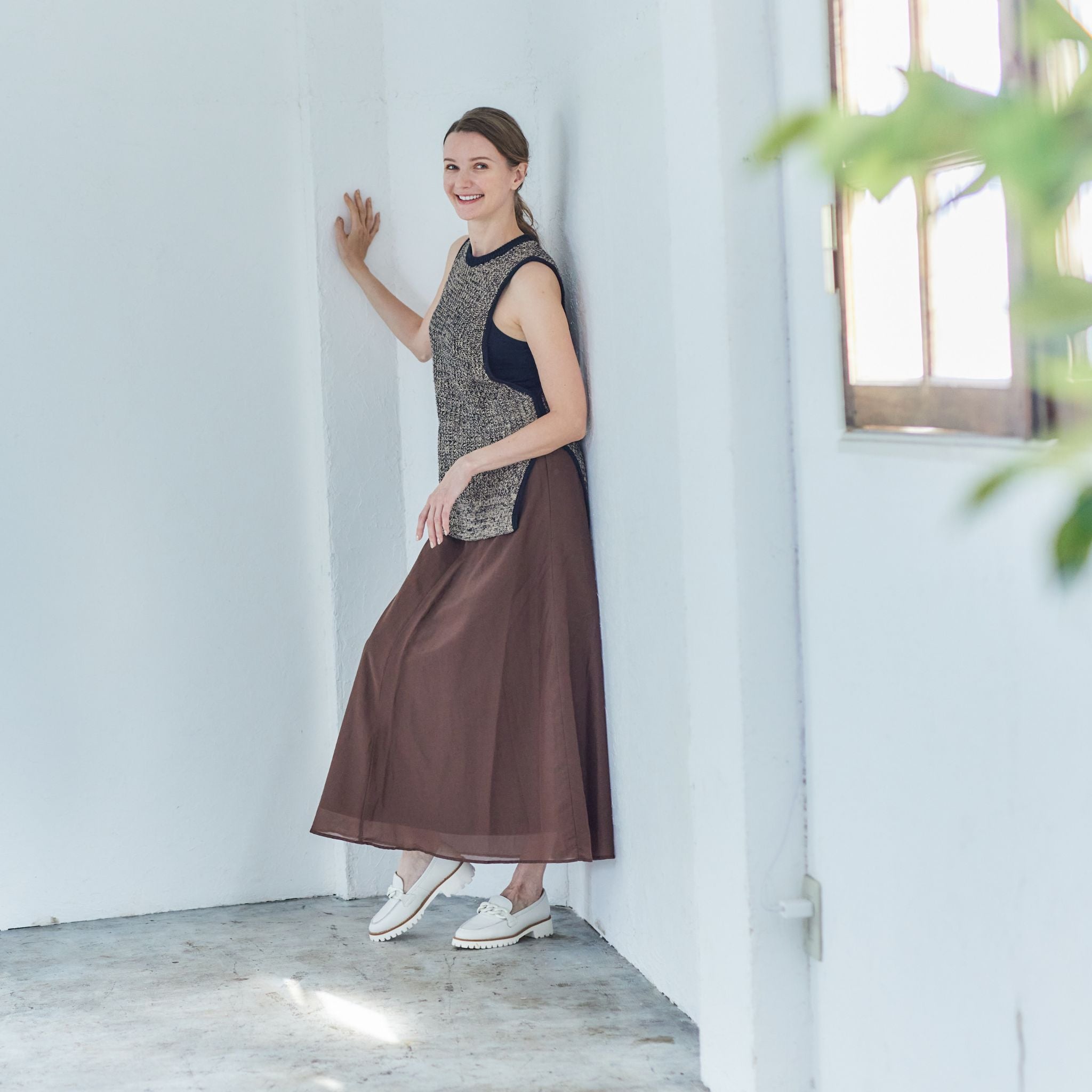 ローファー KENT 白