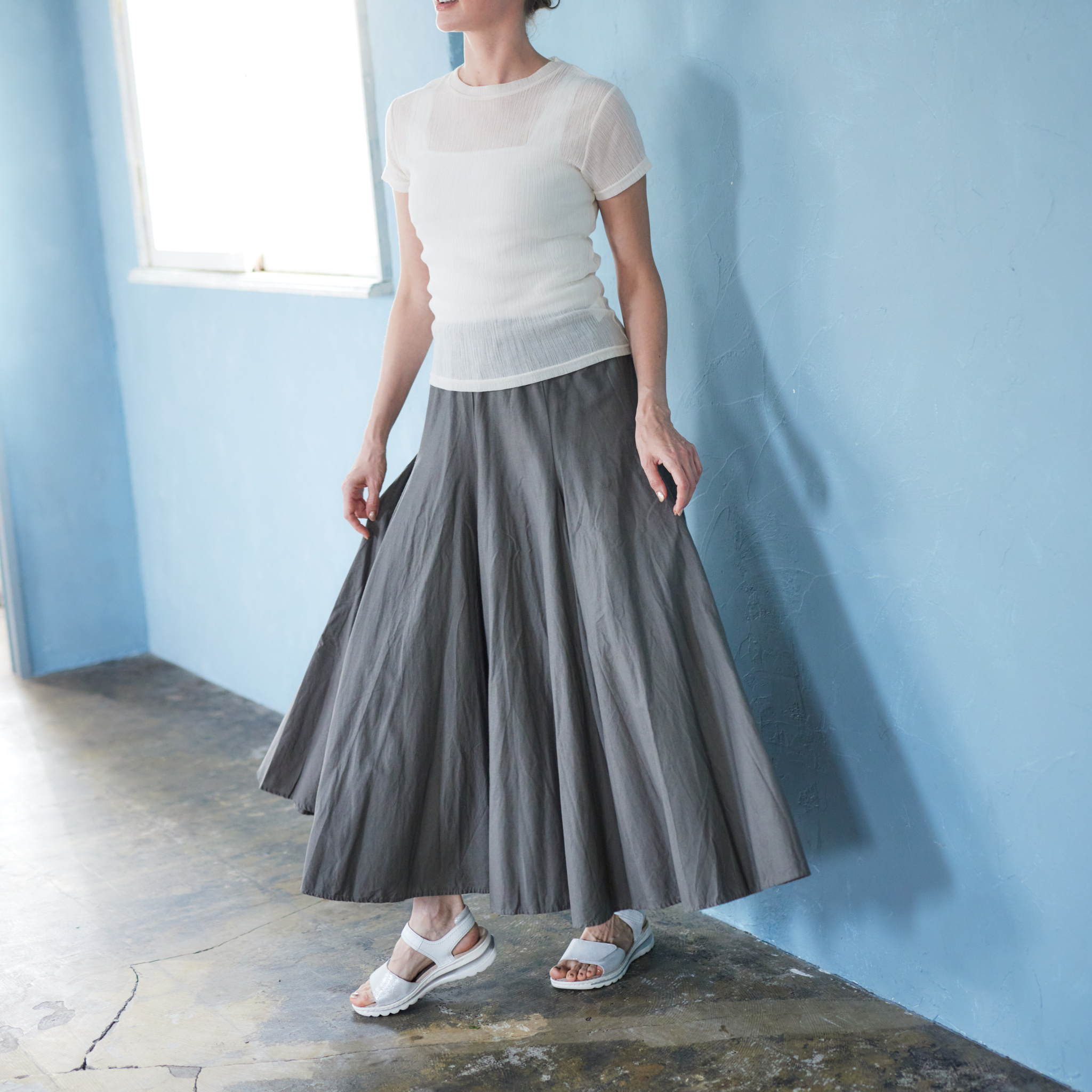 サンダル TAMPA シルバー