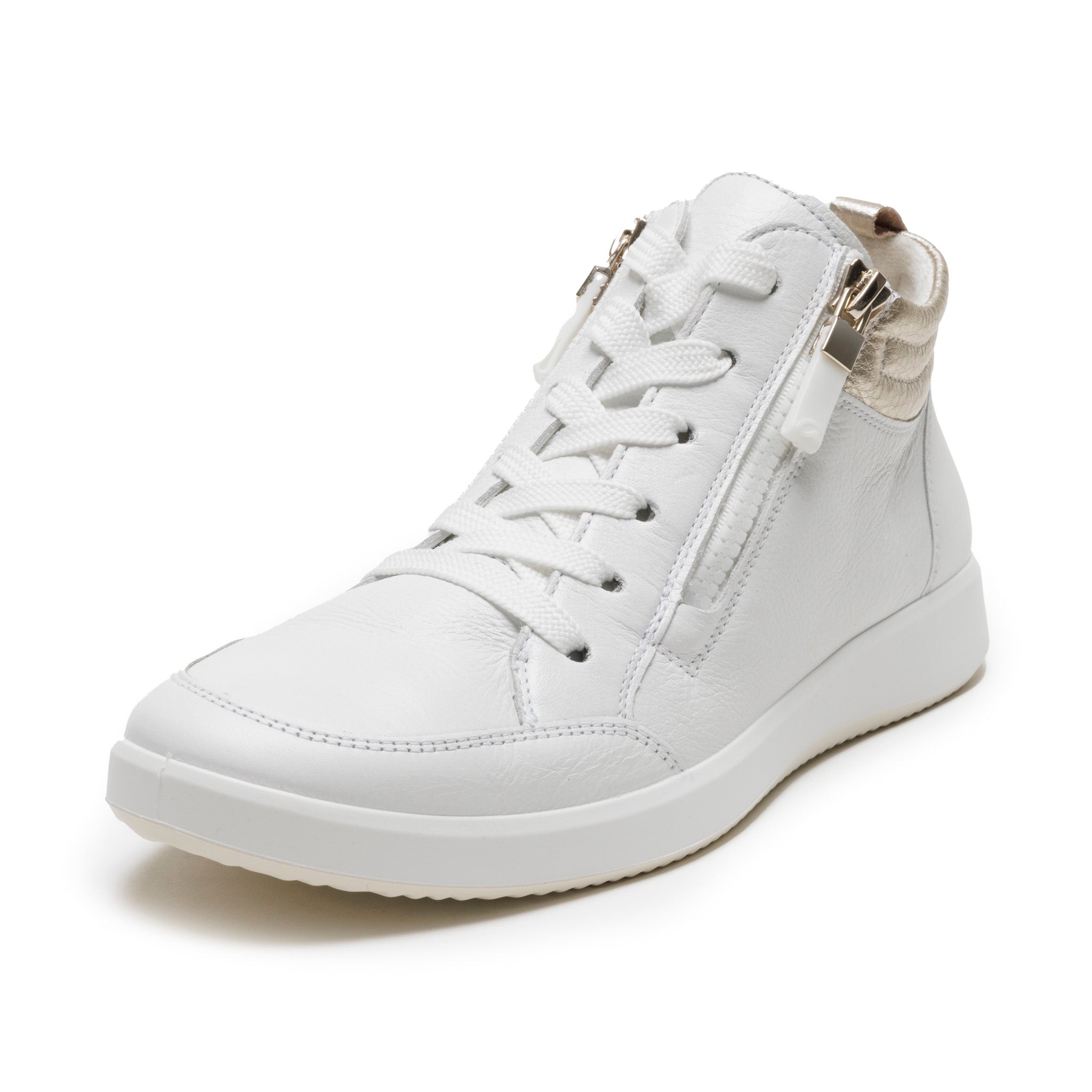 ROMA ハイカットスニーカー 白スニーカー