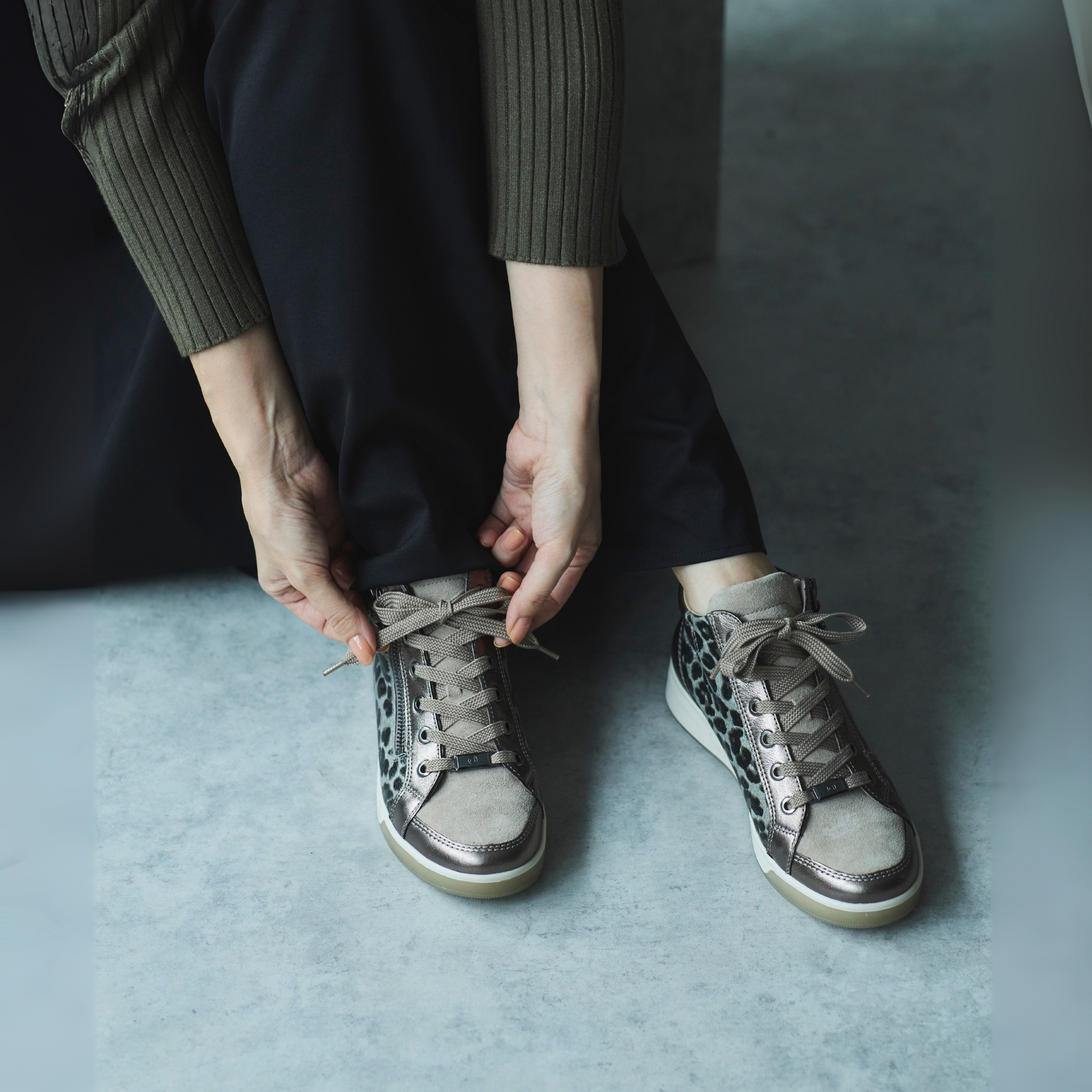 【極美品&激安】アラARA ローファー コンフォートシューズ EVAソール ara shoesアラシューズジャパン公式