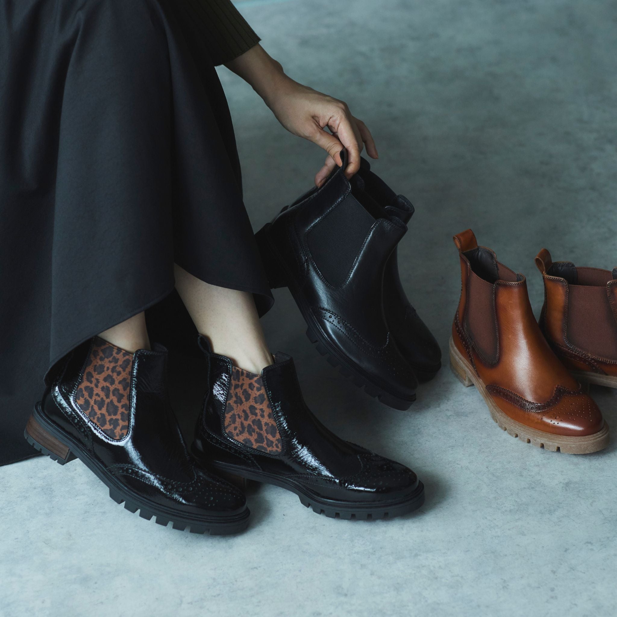 [12-29514] TULSA BLACK BLACK2 COGNAC